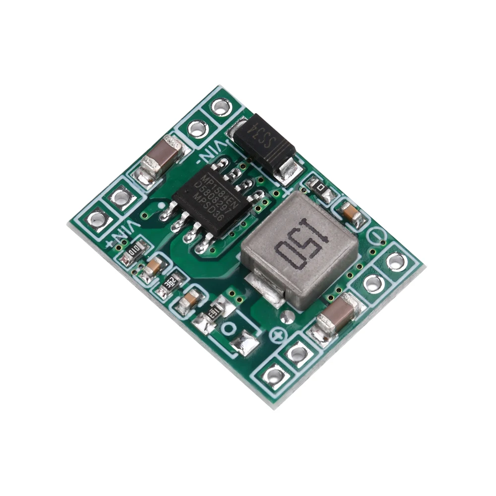 Description Picture 5 of item5Pcs Buck Converter Mini Voltage Regulator Board DC 7-28V to 5V 3A Fixed Step Down Volt Output Transformer