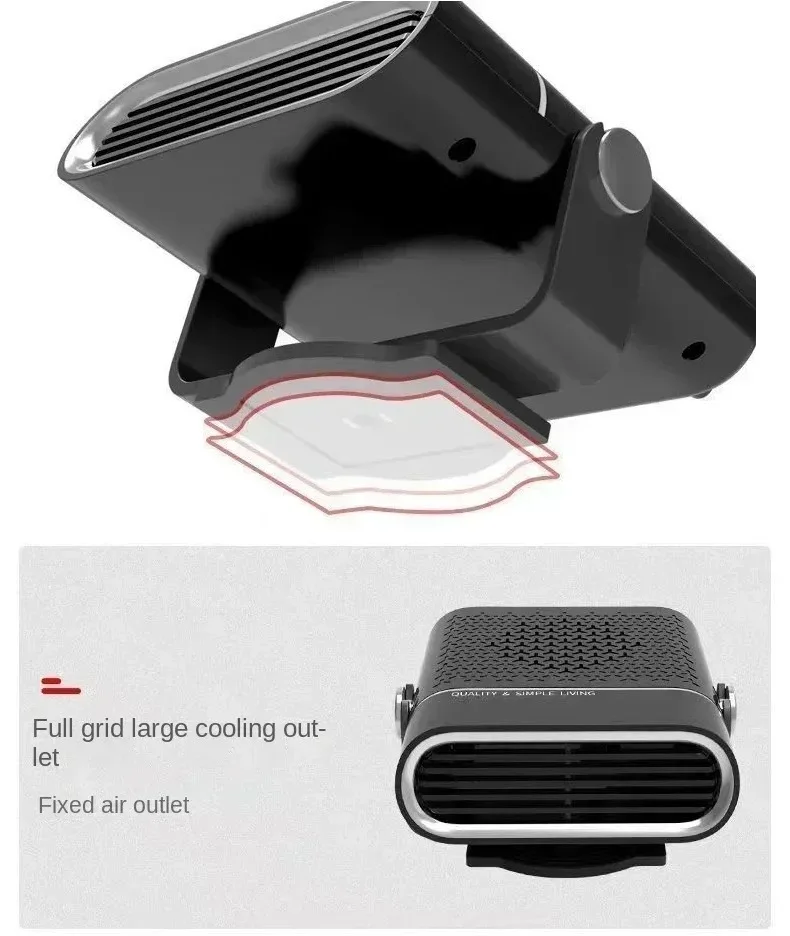 150W Car Heater Fan Car Heater Electric Cooling Heating Auto Windshield Defroster Defogging Demister Webasto Defrost and defog