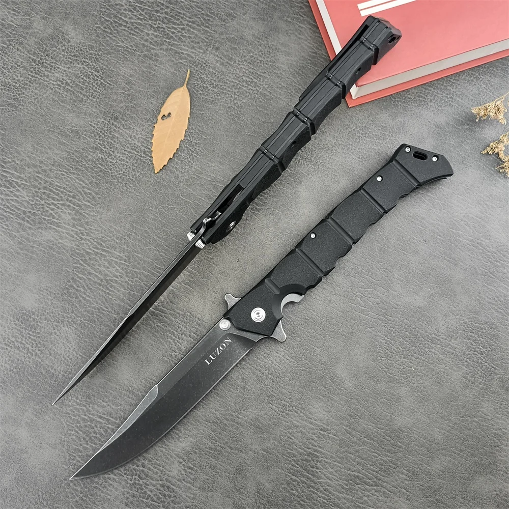 Cold Luzon 6 Utility Pocket Knife Folding Knife 440c Blade Nylon Fiber Handles Hunting Tactical Knife Camping EDC Multitool