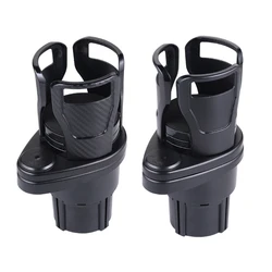 2024 New 2 in 1 Adjustable Car Cup Holder Car Multifunction Cup Holder Expander Adapter 360 Rotating Car Cup Mount Holder