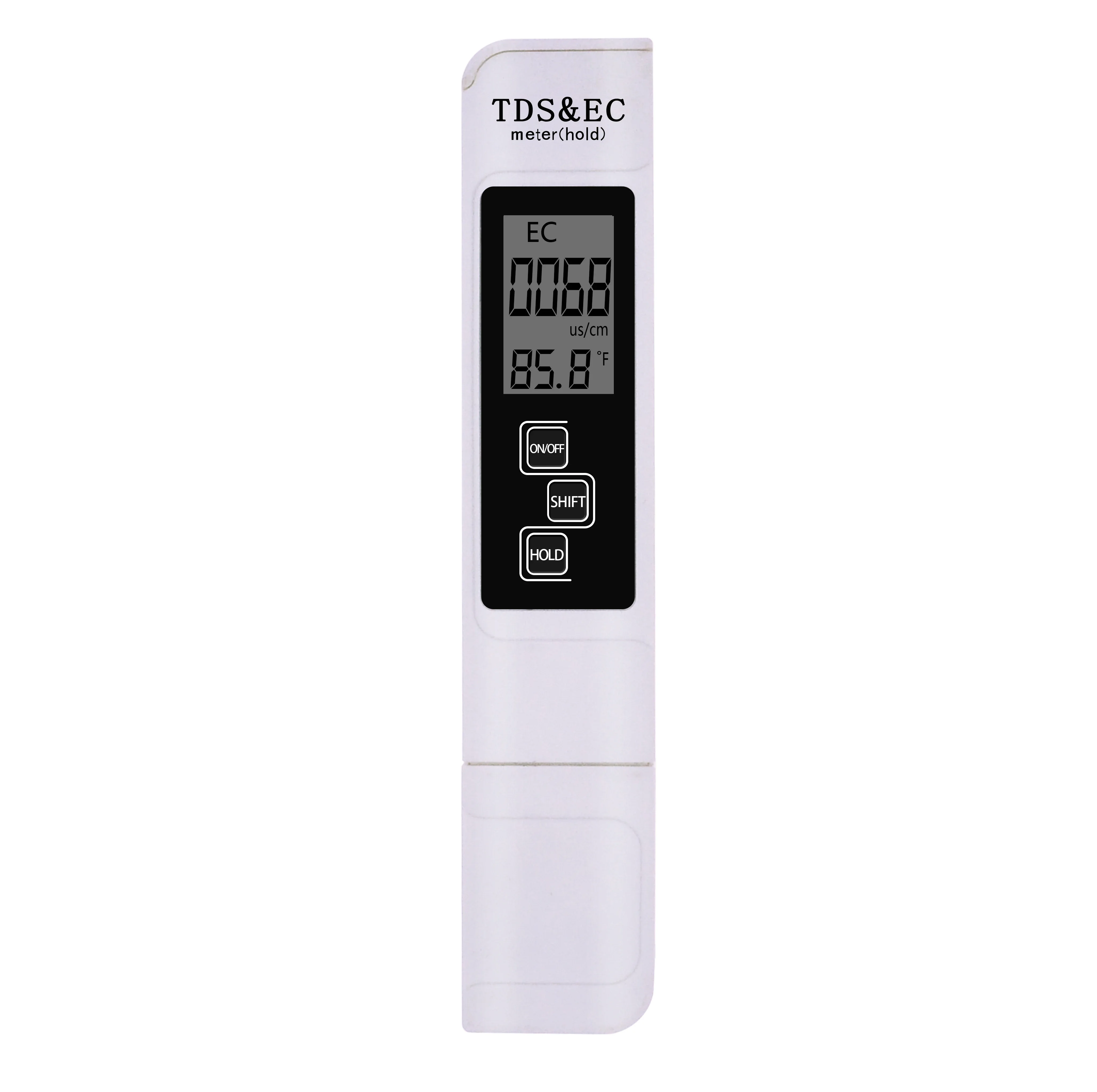 المحمولة الرقمية EC TDS تستر 2 في 1 LCD TDS EC متر مرشح جودة مياه الشرب نقاء رصد قلم كشف المنزلية