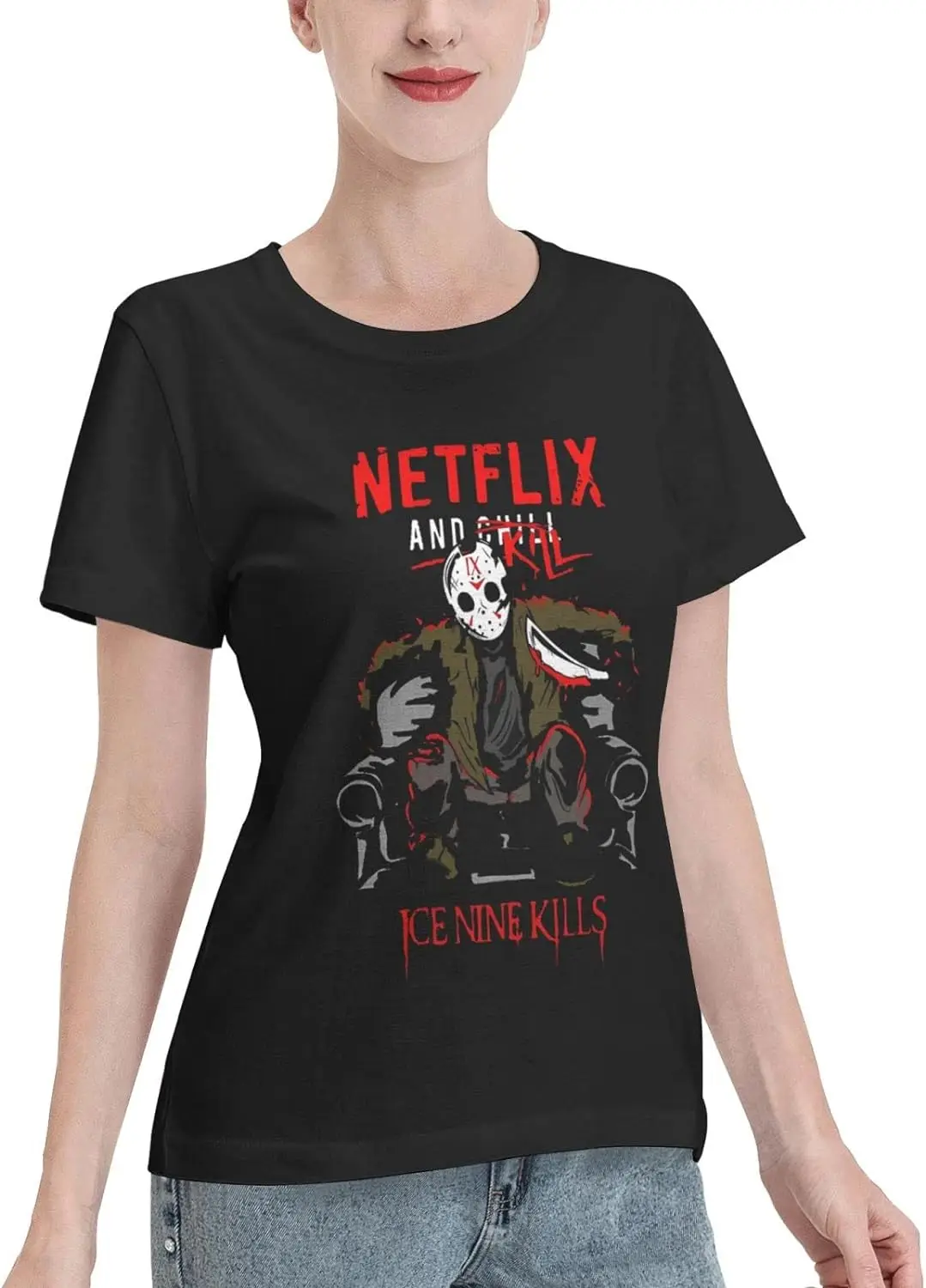 T-Shirts Youth Womens Tee Fashion Tshirts Lightweight Casual Shirt Summer Tops