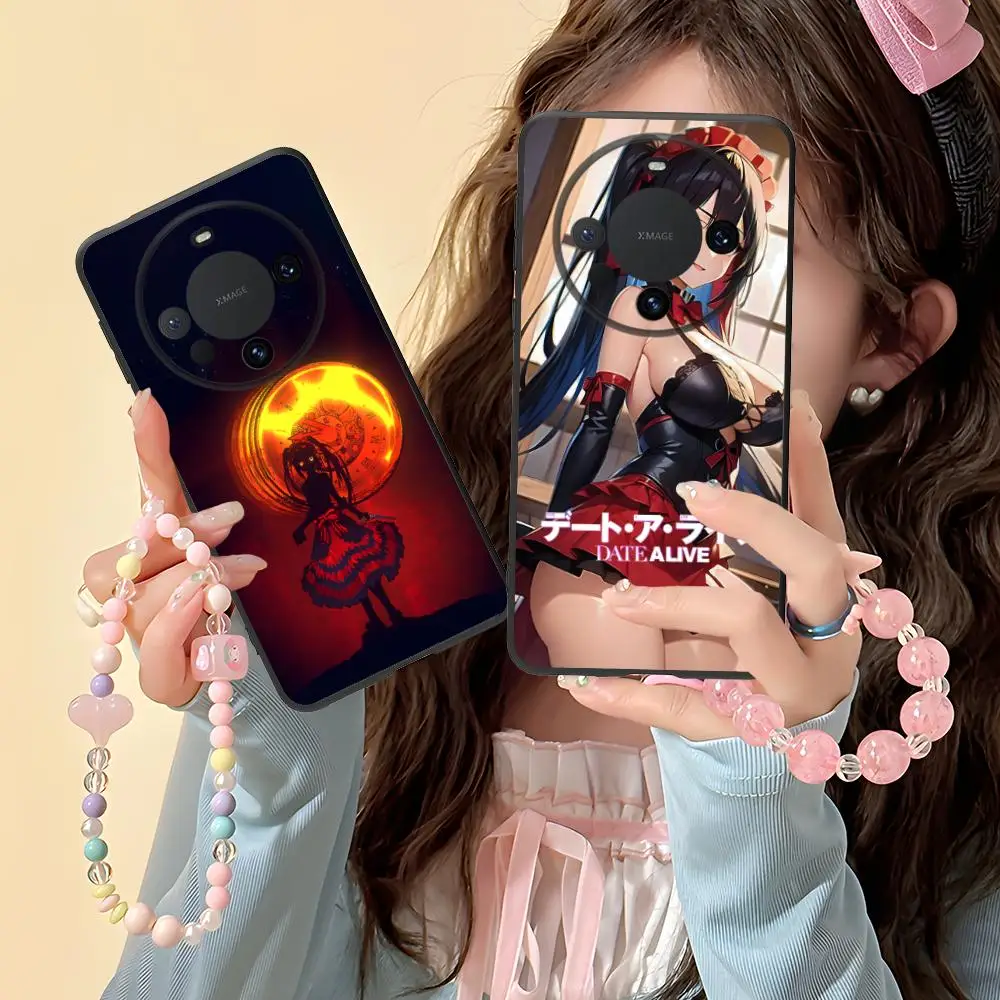 

Чехол для телефона Date a Live Kurumi Tokisaki для Huawei Mate 60 50 40 30 20 10 Pro Plus Lite E 5G с цветным принтом, роскошный чехол