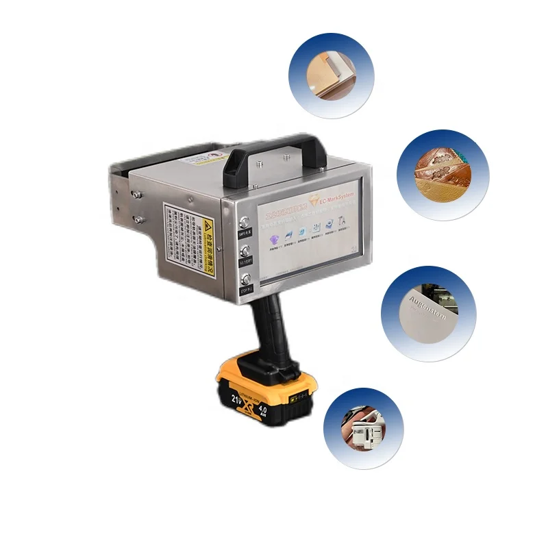 

Portable Desktop Smart Touch Integrated Metal Nameplate Electrical Marking Machine For Metal And Hard Plastics