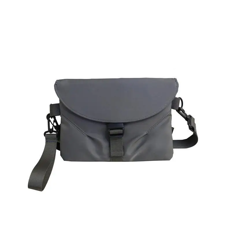 Men Nylon Chest Pack Cellphone Pouch Outdoor Sports Cross-body Bag Casual Running Cycling Sling Bag
