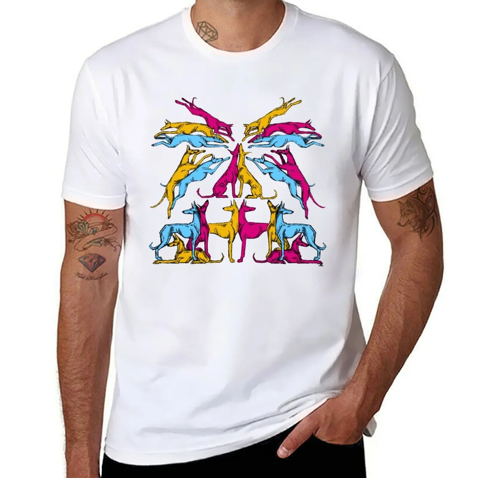 

Ibizan Hounds - ibiza style T-Shirt cotton t shirt man man t shirt graphic T-Shirt
