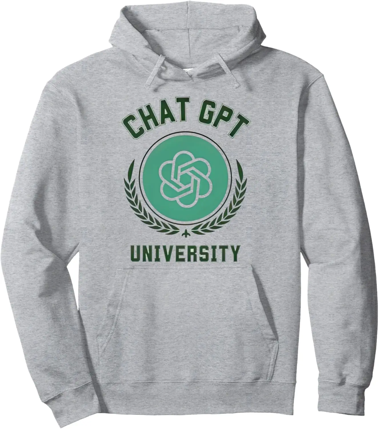 

University of Chat Gpt Pullover Hoodie Print Original Design Gifts T Shirts Mens Clothing Funny Shirt Ropa Hombre