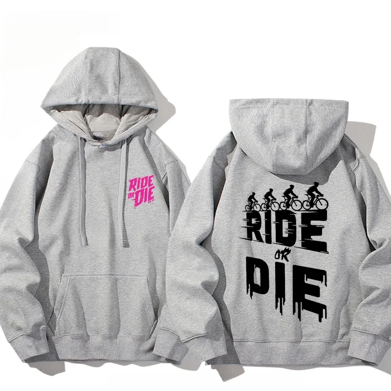 

Толстовка MucOff Ride or Die с капюшоном для мужчин и женщин, предметы первой необходимости, осенне-зимний свитер с капюшоном, модный