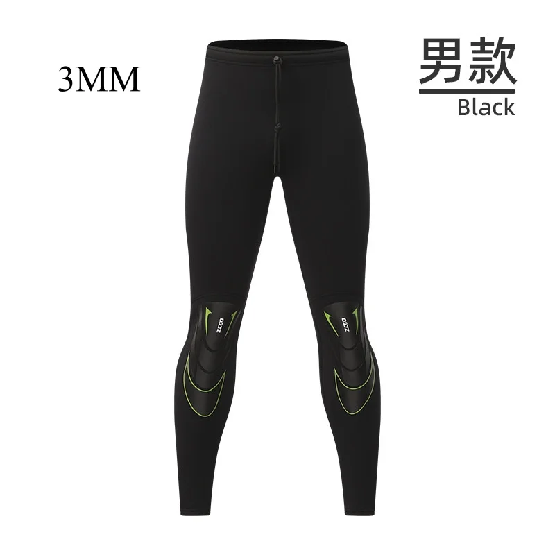3 مللي متر الرجال النساء النيوبرين الرياضات المائية الشاطئ تصفح الغوص السباحة السراويل الغوص الدفء Spearfishing التجديف الغوص بنطلون #1