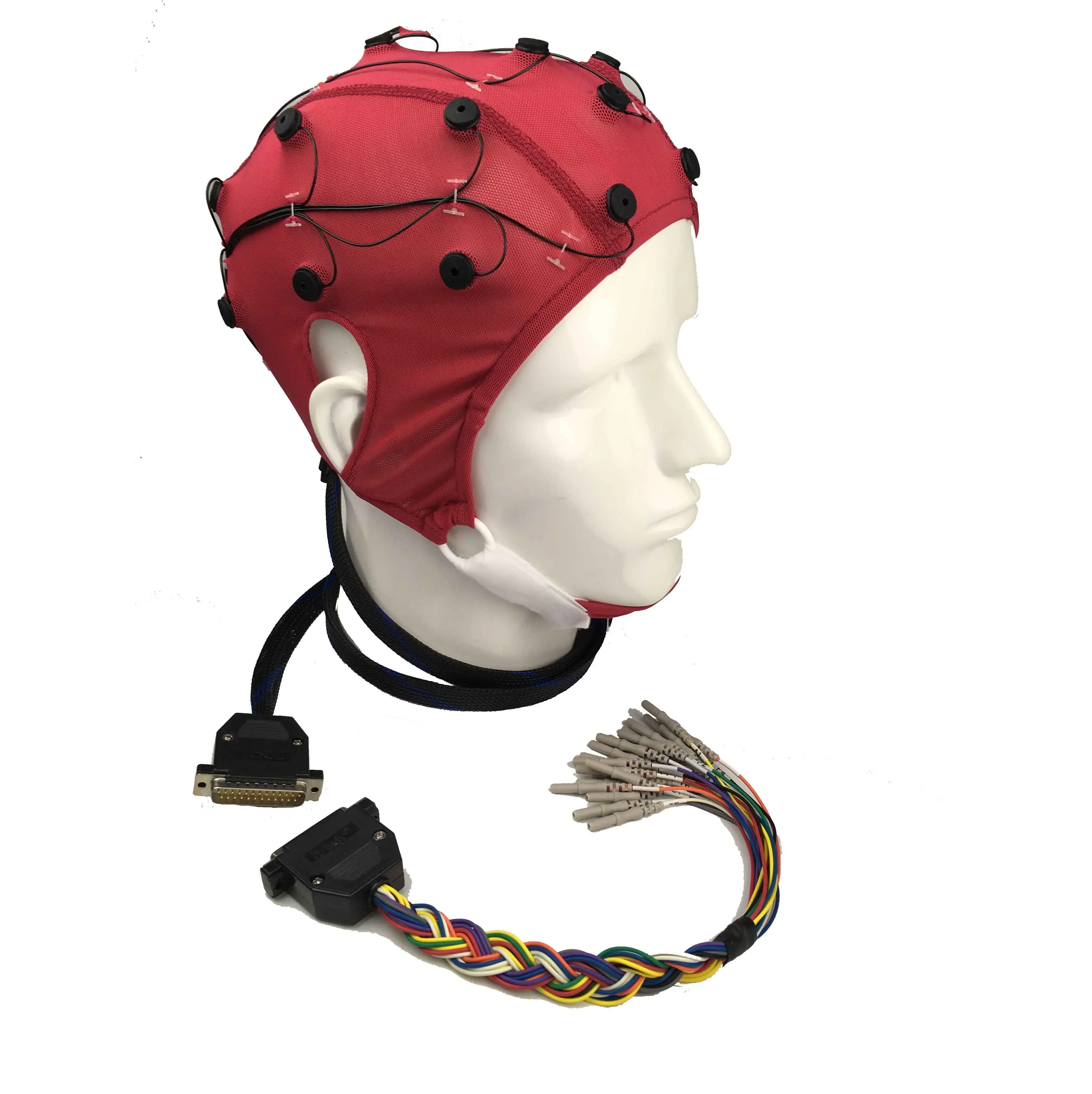 Standard EEG biofeedback caps EEG electrode caps 10-20 international standard position