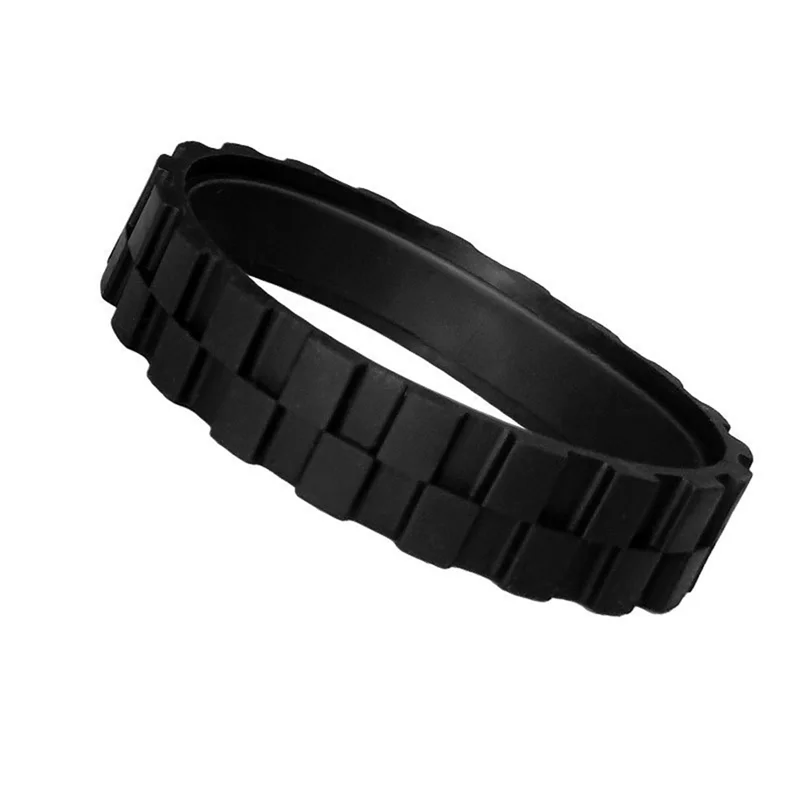 ABKR-12Pcs Tire Skin Wheel Tire For IROBOT ROOMBA I7 I7 Plus E5 E6 E7 500 600 700 800 900 Series S9 S9+ Vacuum Cleaner Replaceme