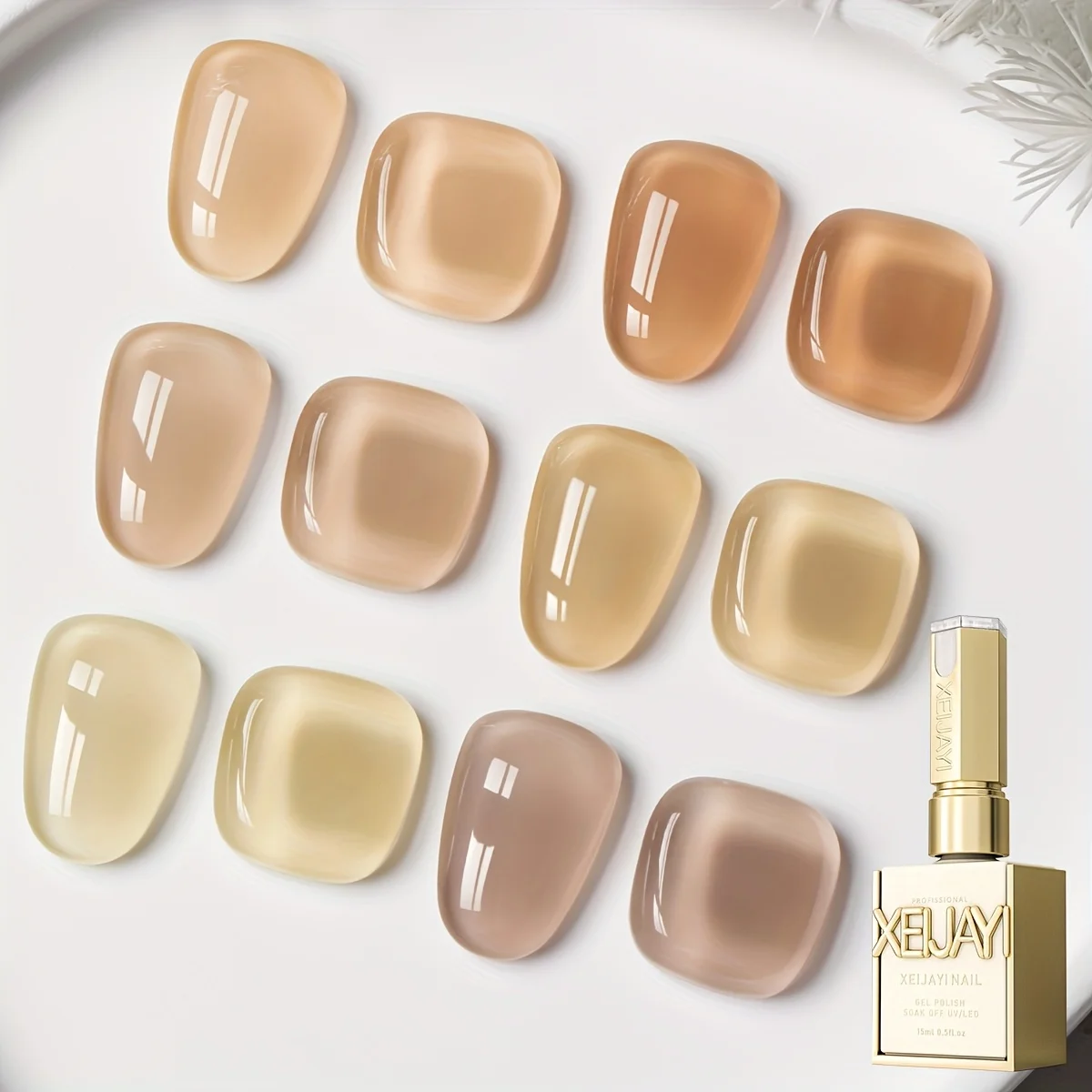 XEIJAYI 1Pc Mode Nagels Art Nail Gel Polish Inweken UV LED Nagel Gel Salon Vrouwelijke Nail Art Gereedschap mode Nagels