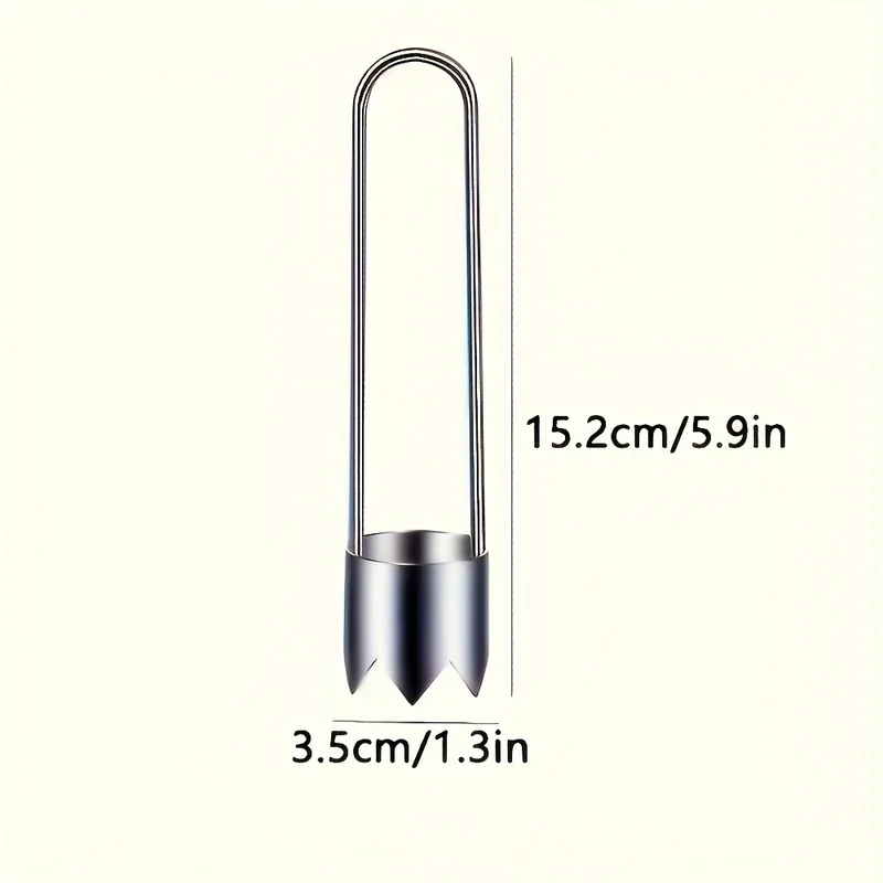 Multifunctional Fruit and Vegetable Core Remover with Core Punch for Pears