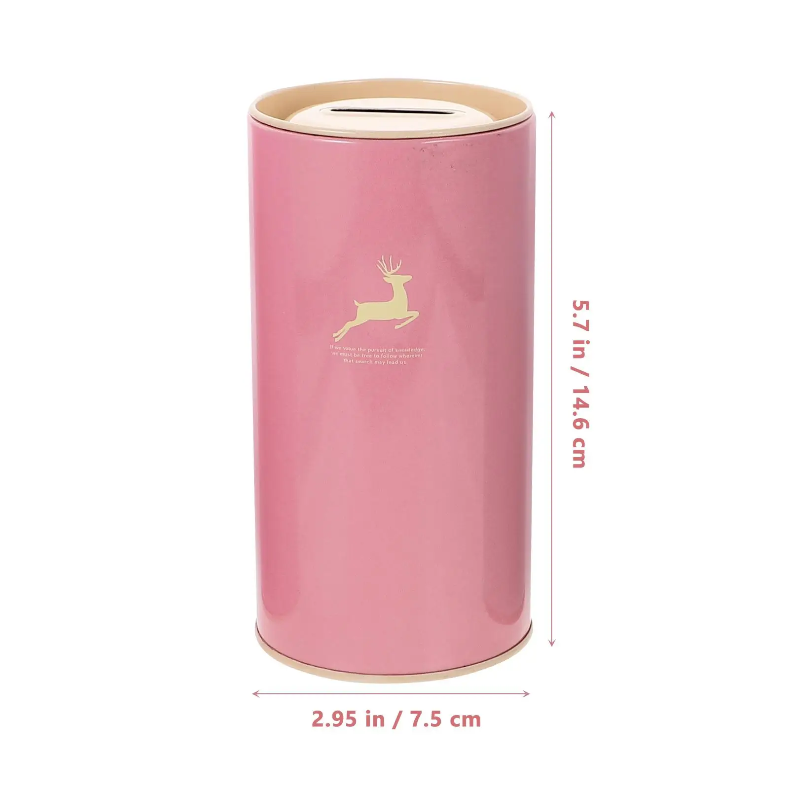 4 stuks dier spaarpot accessoires anti-val geldpot cilindrische spaarpot blik cartoon dolfijn eend walvis