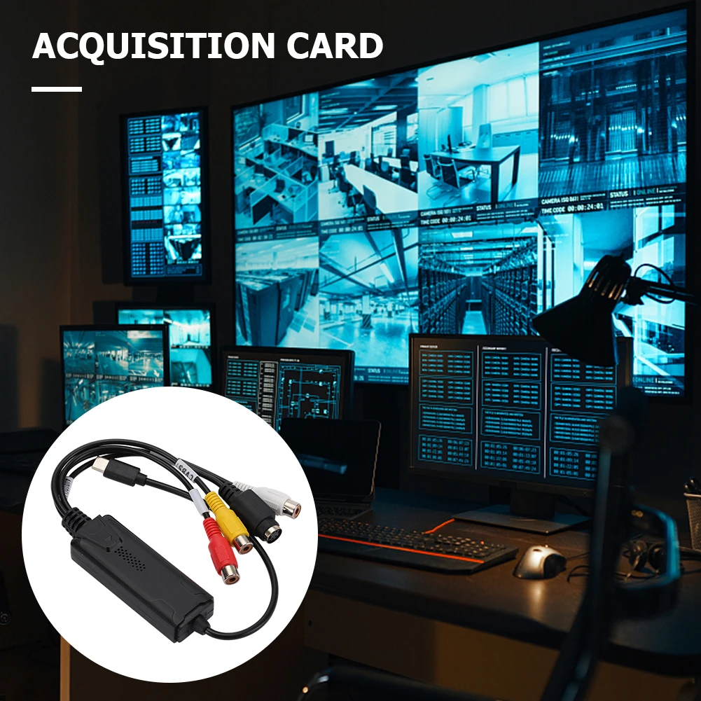 USB 3.1 Easy Cap Video Audio Converter DVD/VCD/MP4 Type-C DVD Audio Capture Adapter Kaart 1-kanaals Video Capture Converter