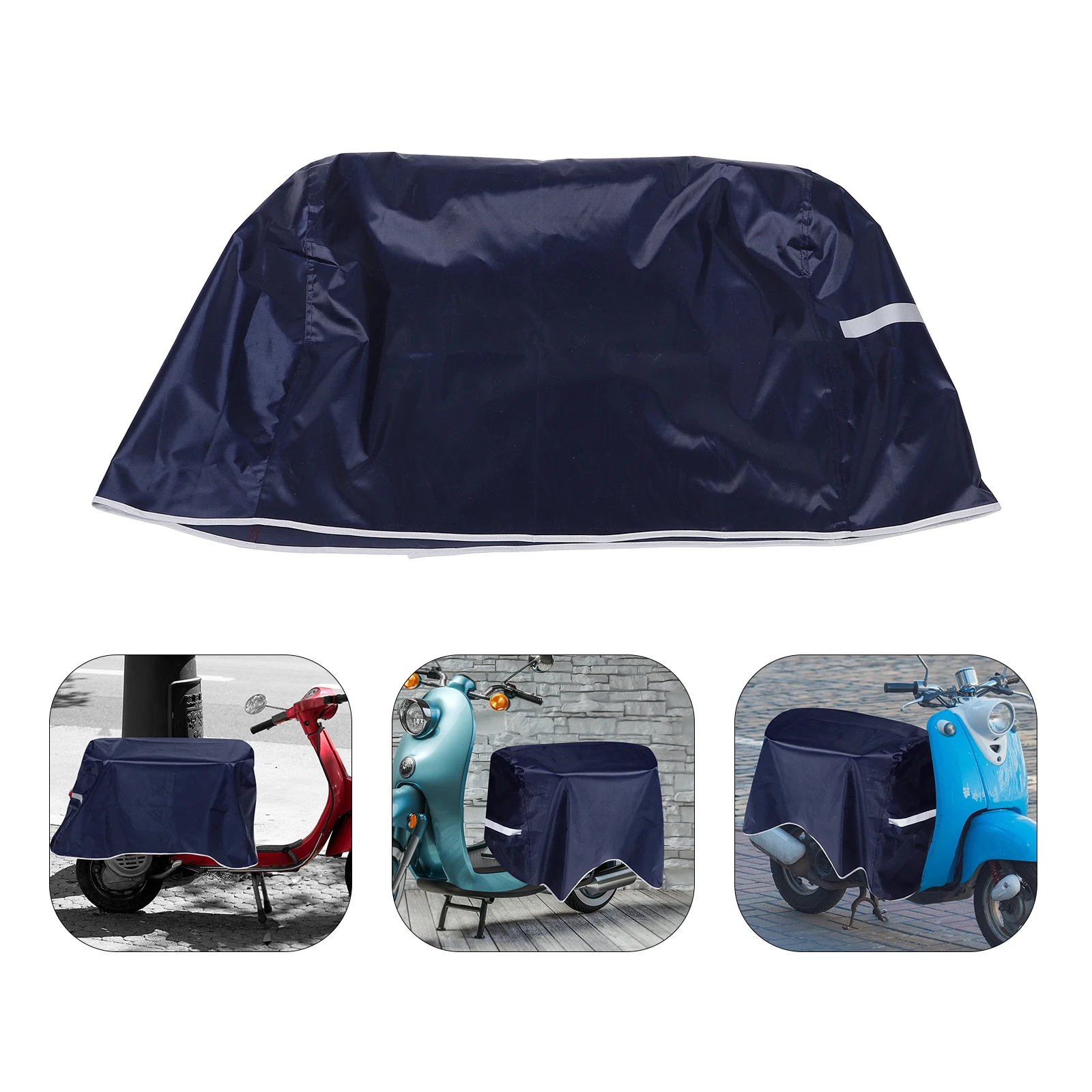 

Waterproof Motorcycle Cloth Electric Vehicle Protective Cover Rainproof Shelter Mobility Scooter Rear Seat Foldable