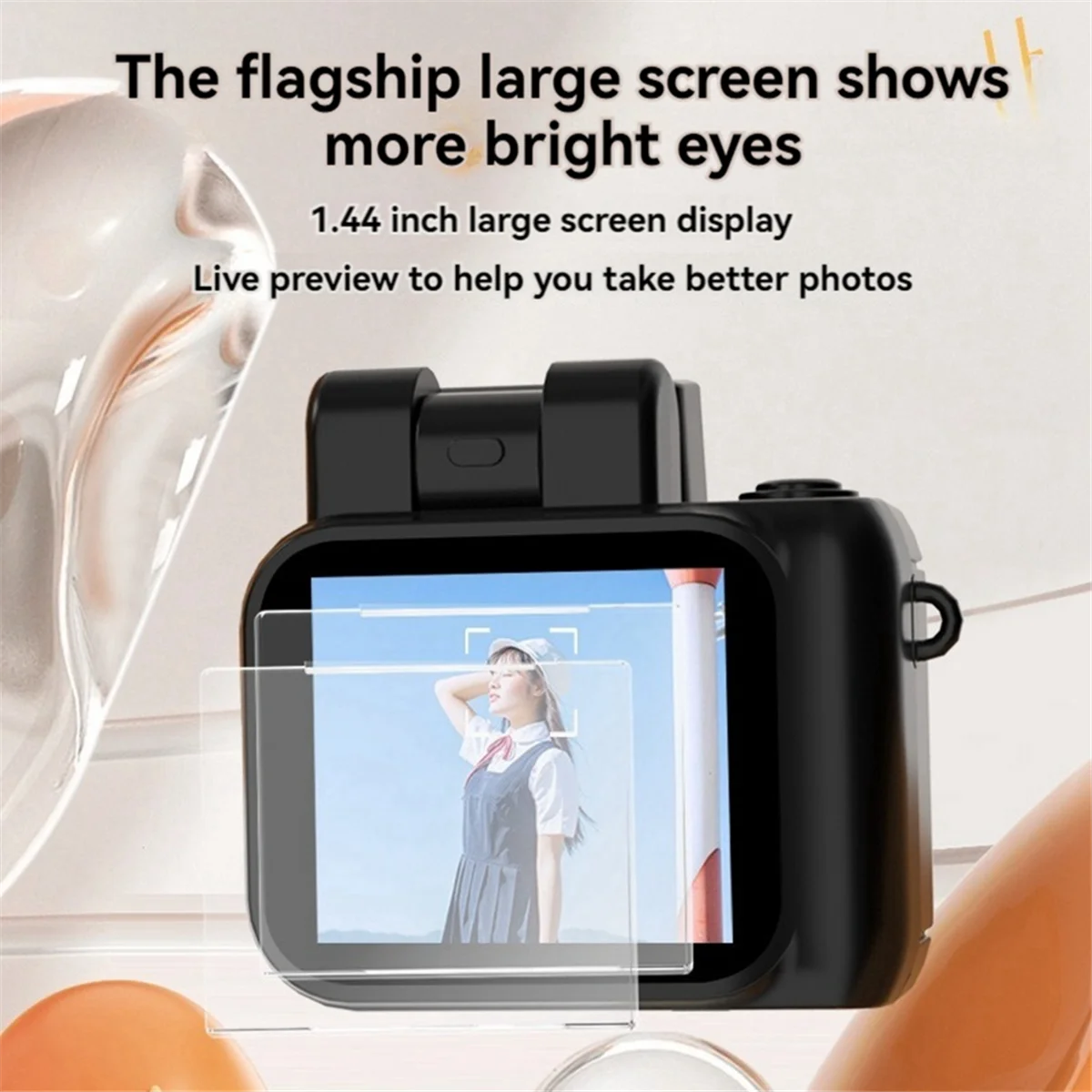 HD1080P Mini Camera Portable Pocket Camcorder with LCD Screen and Flash Video Recording FunctionJAS