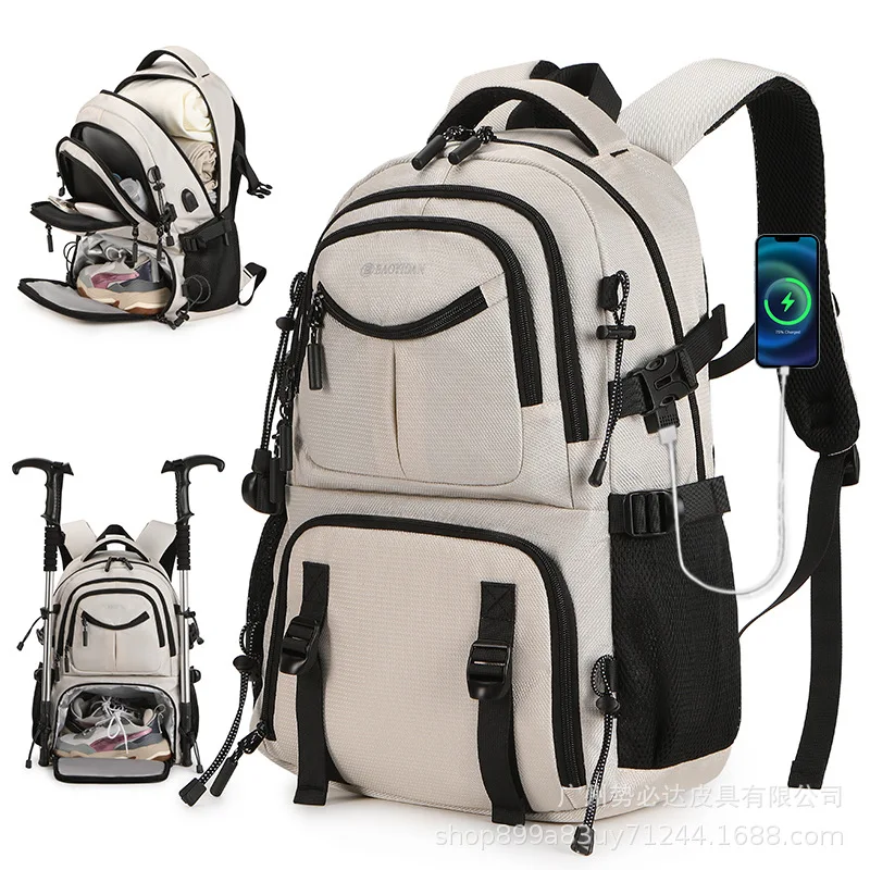 

Outdoor Sports Hiking Backpack Travel Camping Back Pack Multifunctional Large Capacity Mochila De Viagem Laptop Zaino Tattico