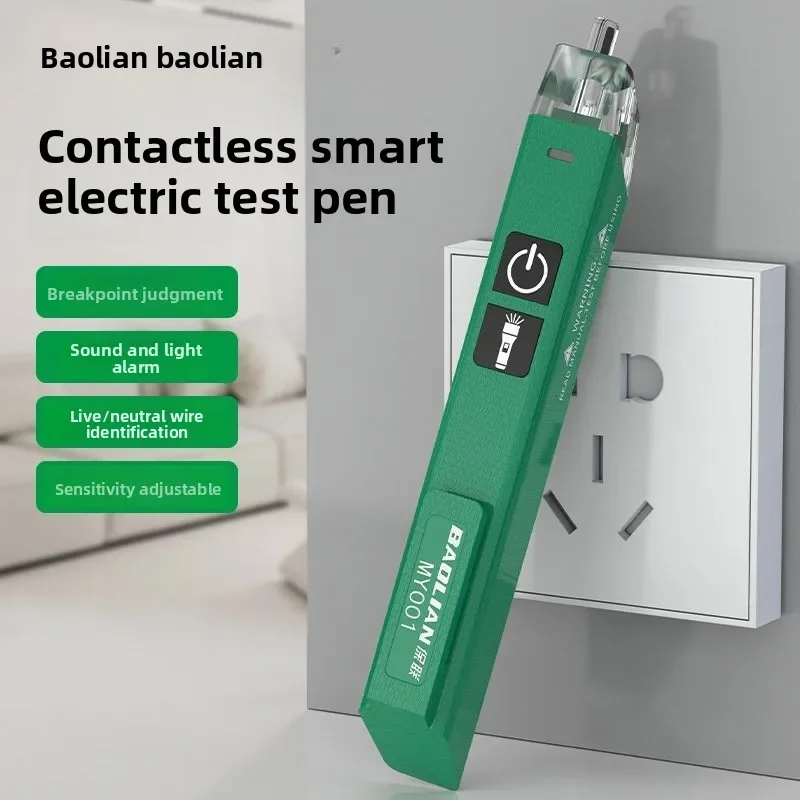 Non-Contact Voltage Detector Electrical Pen 12-1000V AC Voltage Tester Smart Breakpoint Finder Dedicated for Electrical Work