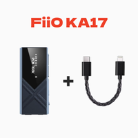 FiiO KA17 Hi-Res Audio HIFI Decoder Portable USB DAC AMP Desktop Headphone Amplifier Dual ES9069Q 3.5mmm 4.4mm for Android iOS