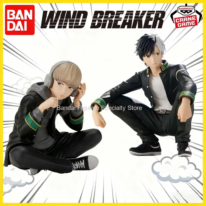 Banpresto Original en Stock rompevientos tiempo de chat Haruka Sakura Kaji Ren figura Anime modelo de acción juguetes en caja genuinos regalos