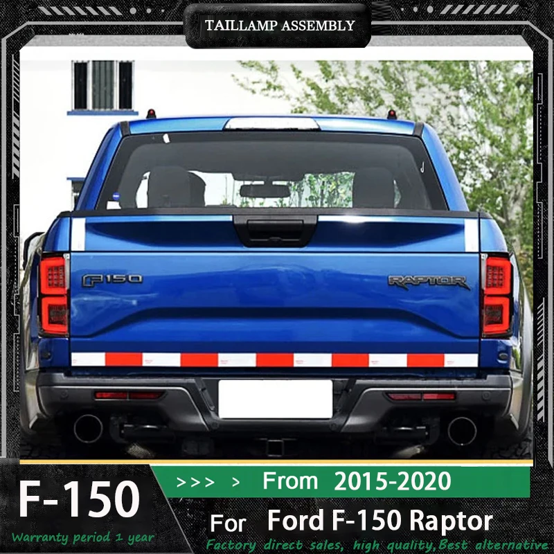 

2 шт. автомобильный задний фонарь в сборе для Ford F150 2015-UP стоп-сигнал поворотный сигнал задний фонарь задний фонарь
