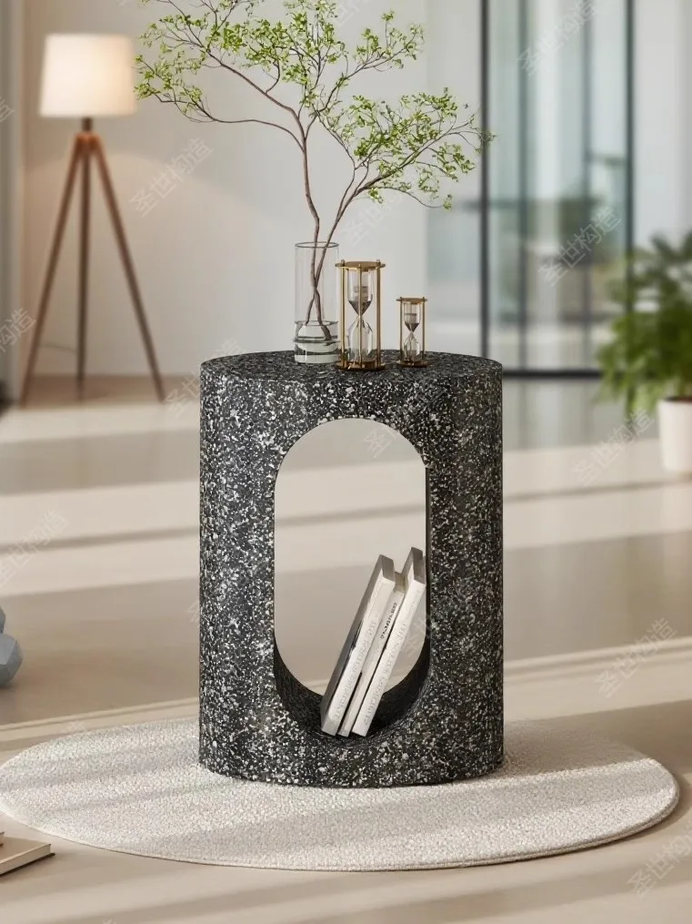 Modern Light luxury Home Use Decoration Small Tea Table Living Room Artistic Creativity Small Side Table Store Books Small Frame
