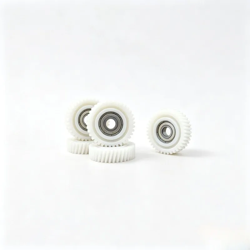 [NEWA76K!】 Nylon E-Bike Hub Motor Gear(37 Teeth), 37T, 40Mm Diameter, 11Mm Thickness-608 Bearings With Snap Ring