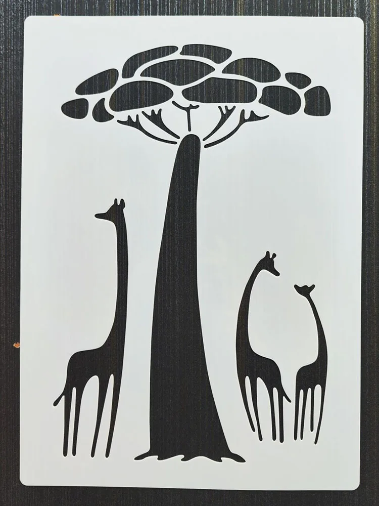 DIY Layering Stencils for Wall Painting