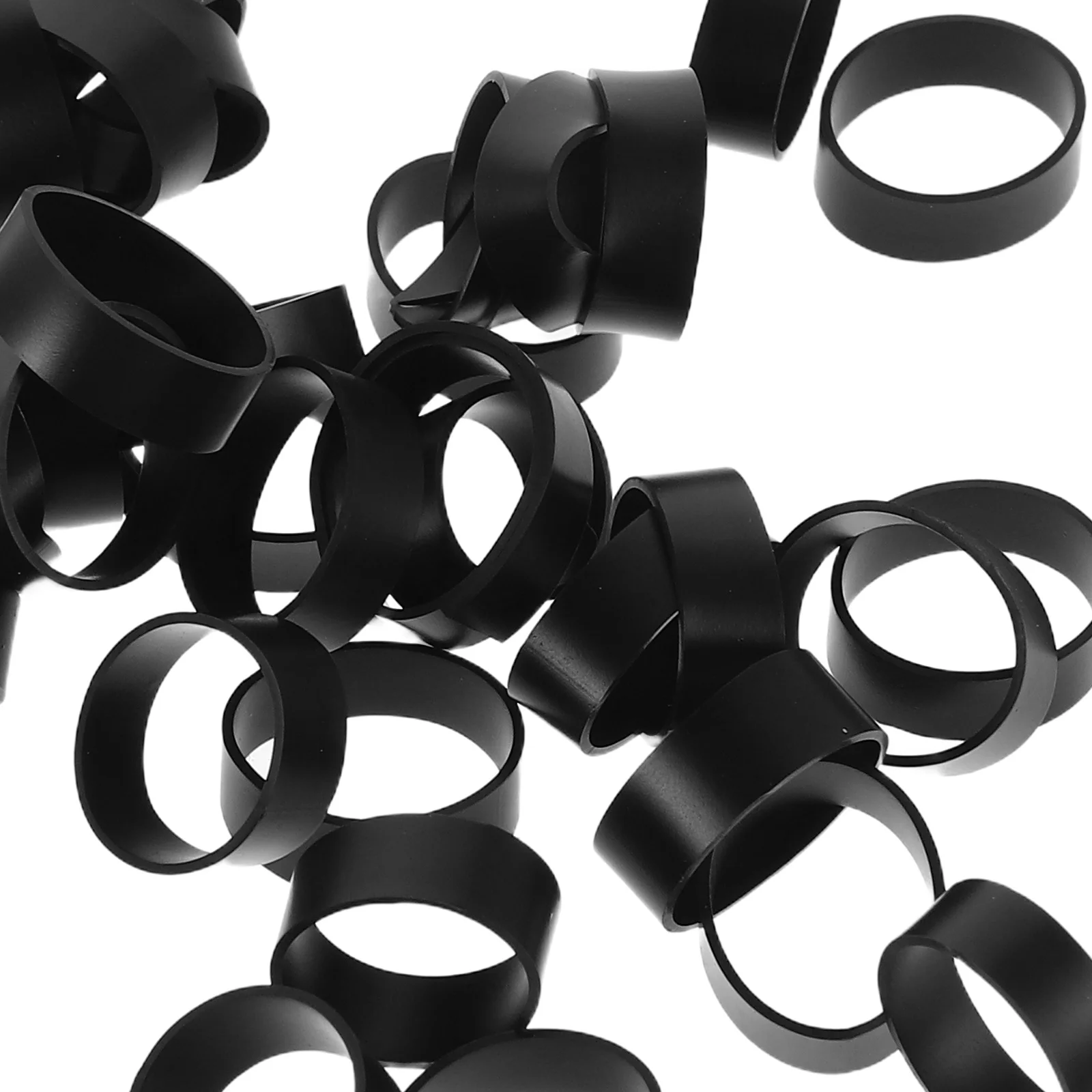 500 peças laços de cabo de silicone elásticos reutilizáveis faixas de bobina para linha de dados gerenciamento de cabo de alimentação tiras de organização de escritório doméstico
