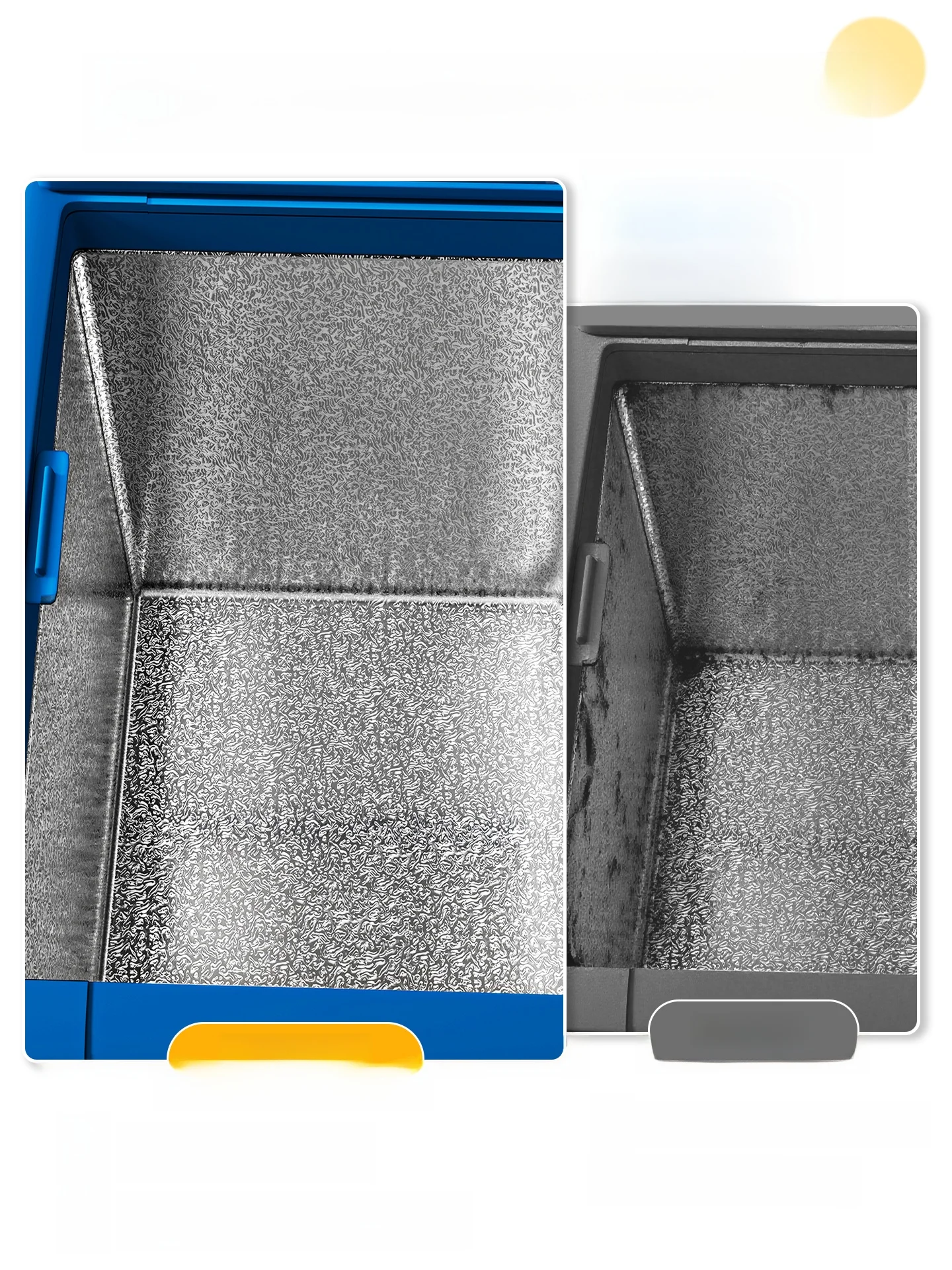 Refrigerator Internal Wall Repair Sticker Aluminum Foil Waterproof Low Temperature Resistant Patch for Freezer Crack Renovation
