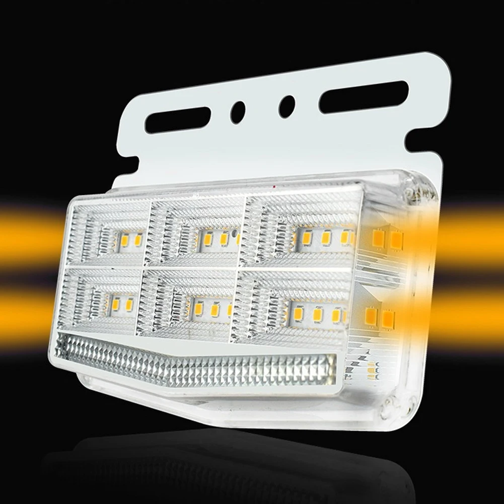 Indicatore di posizione laterale per camion 24V 42LED luci Super luminose lampada di posizione impermeabile per rimorchio per camion fuoristrada