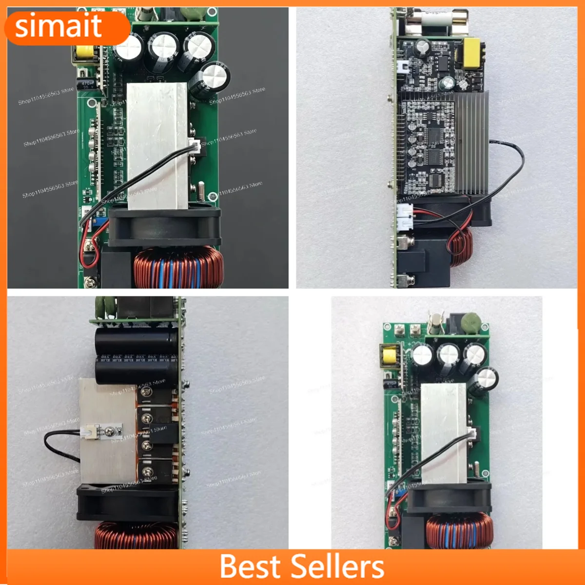 Pre-charge High Power Pure Sine Wave Inverter Rear Stage Board 4KW/4.5KW DC-AC Booster Module for Solar Vehicle