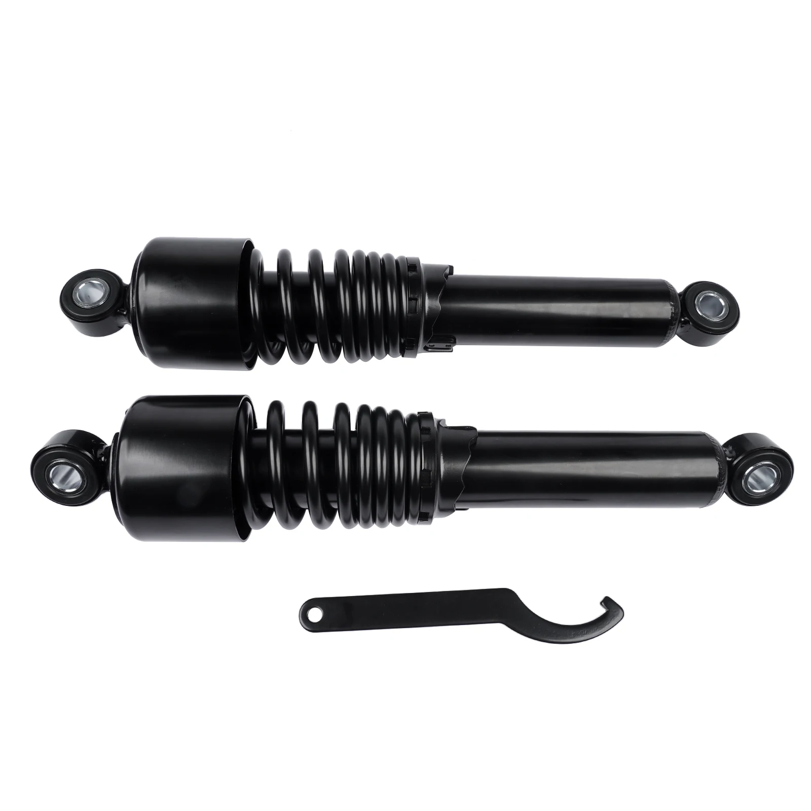 AP02 Black 13in Heavy Duty Rear Shocks For Harley Road King Touring Street Tour Glide 1988-on