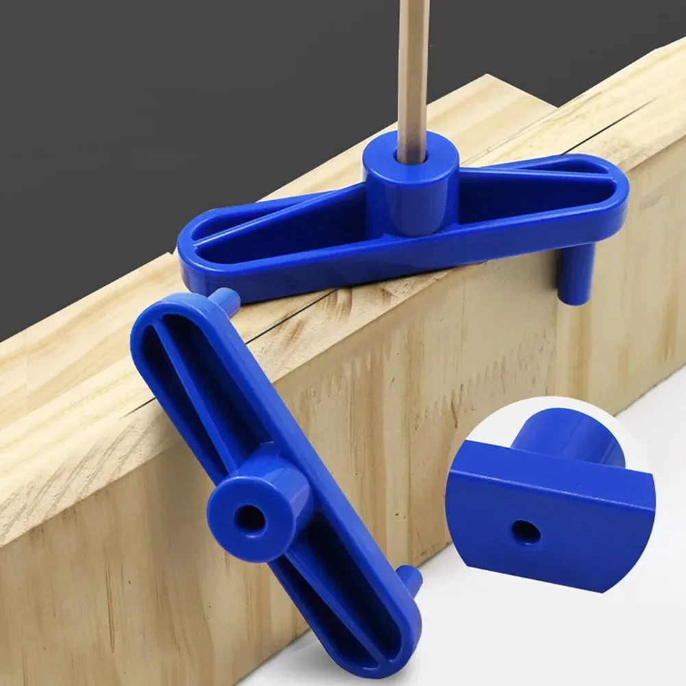 Center Gauge เจาะ Locator พลาสติก ABS ไม้บรรทัด Doweling Jig ไม้ตําแหน่ง Scribe งานไม้เครื่องหมายใช้งานง่าย