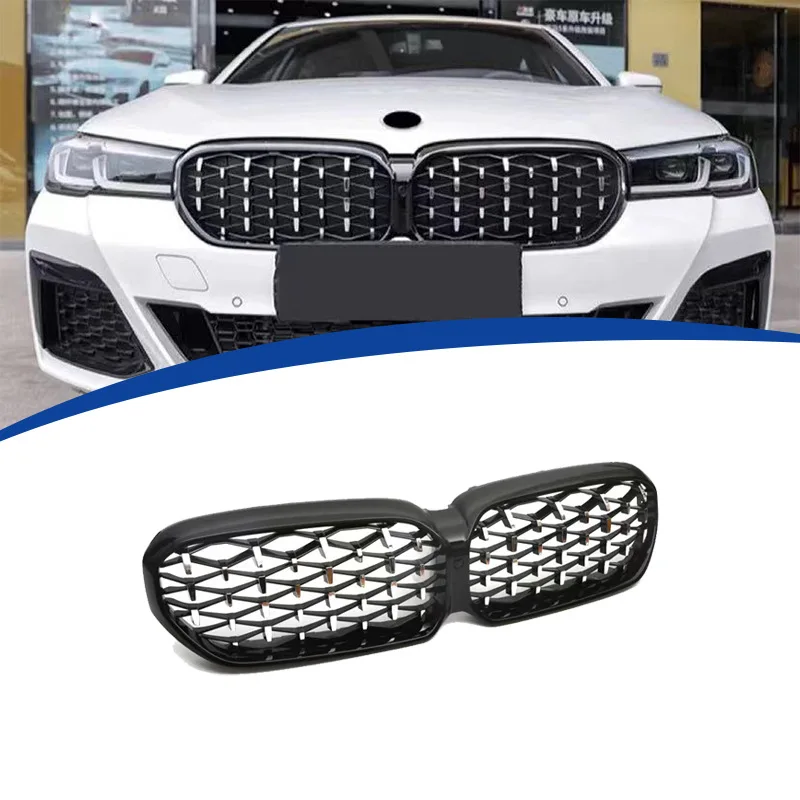 

Впускная сетка, Стайлинг, передний бампер, решетка радиатора, решітка почек, тюнинг для BMW G30 G31 5 серии M5 F90 2021-2023, ромбовидный стиль