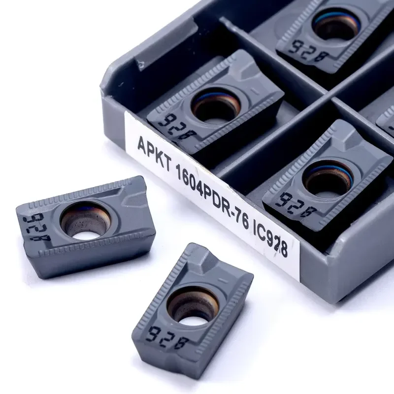 10 pcsAPMT1135 APKT1604 APKT1003 ADKT1505 M2 H2 IC908 IC928 Carbide Insert Milling Tool CNC Turning Cutting Insert APKT ADKT APM