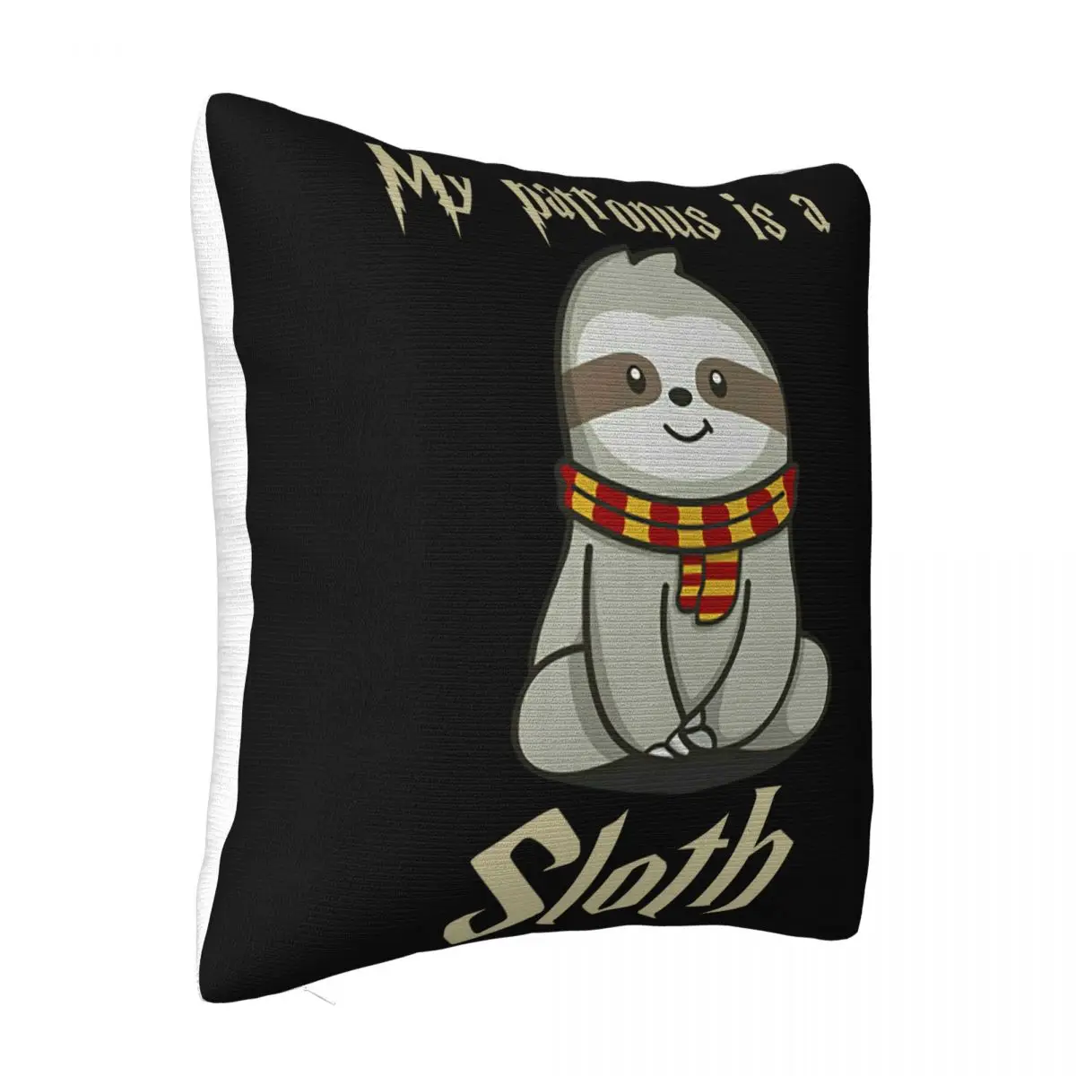 My Patronus Is A Sloth Patronus Animal Arboreal Gift Top Cheap Sale Child Science Novelty Pillow Case