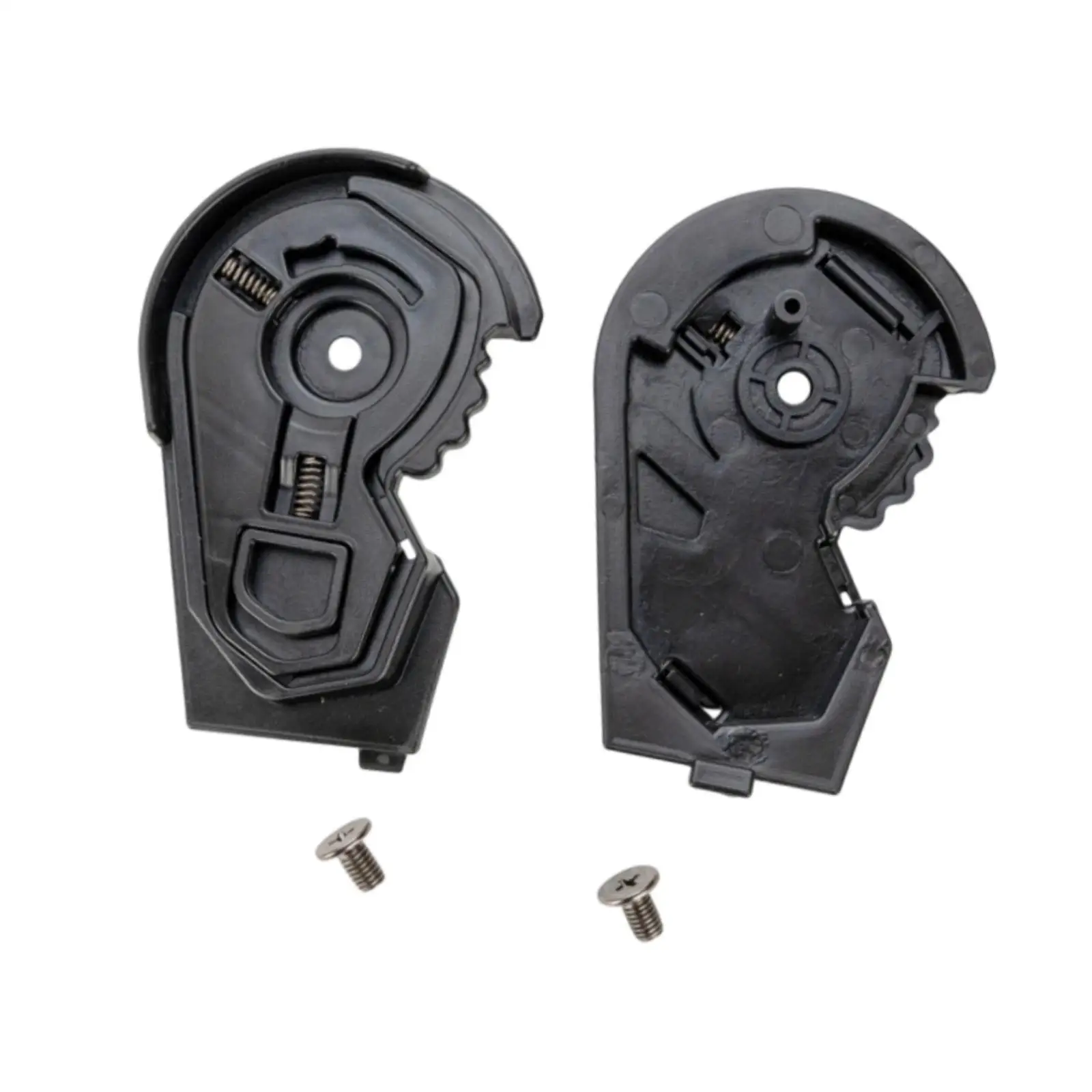 Half Helmet Visor Base Motorbike Helmet Base Plate Lens Fixing Holder Replacement for 718