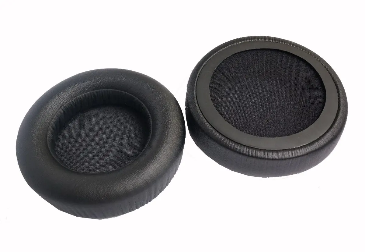 Piezas de reparación de auriculares, almohadillas de cuero para JBL Synchros S500,S700,Synchros E50 bt E50BT, almohadillas de repuesto para los oídos (negro)