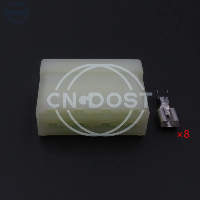 1 Set 8 Hole 163007 280430 Automobile Socket AC Assembly Auto Connector For Wiring Harness Plug