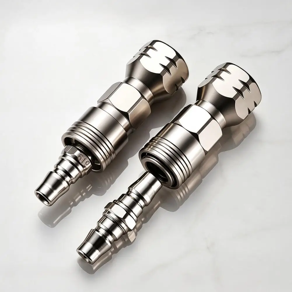 Durable Metal Nozzle Paint Sprayer Quick-connect Nozzle Stainless Steel Uniform Atomization Spray Nozzle Fast-connect with Latex