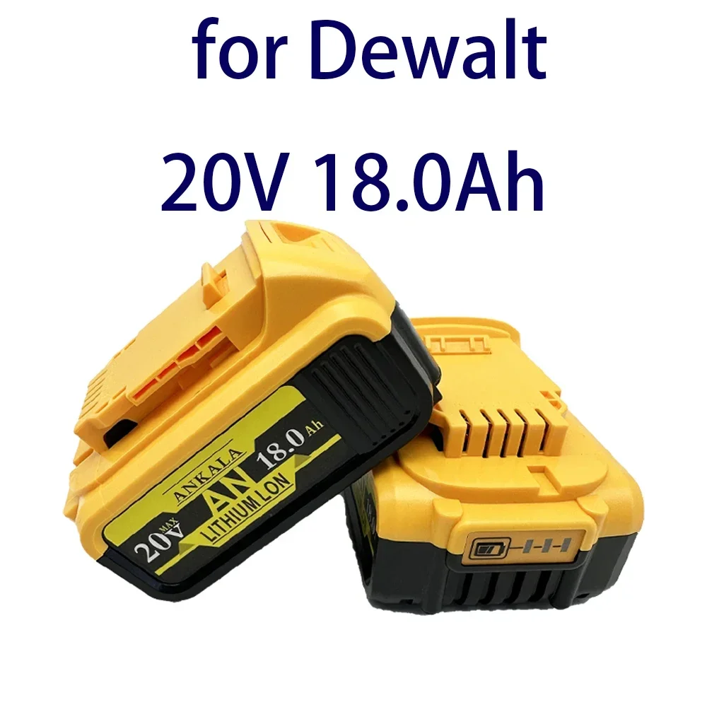 Dewalt 전동 공구용 배터리, DCB206, 20V, 18.0Ah, DCB206, 20V, DCB205, DCB200, 100% 정품, 신제품