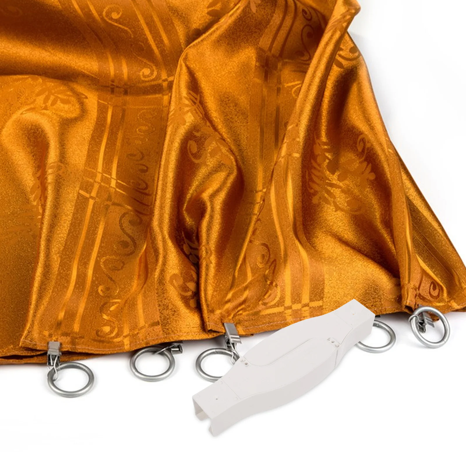 2 قطعة موصل مسار الستارة تصميم حجب الضوء المرن للسقف جدار جبل لا الحفر سهلة التركيب Rv الزاوية