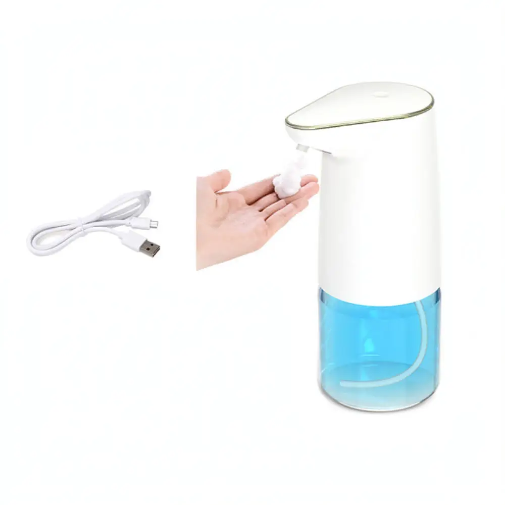 Wall Mounted Automatic Foam Dispenser Touchless Sensor Kitchen Bathroom Hand Wash Station USB Charging Liquid Soap Pump