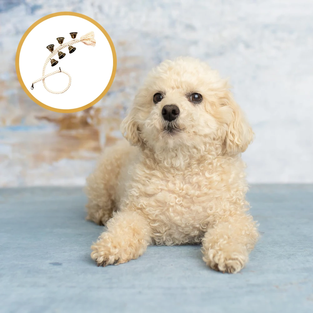 

Dog Doorbell Chain Training Accessory Compact Dog Training Tool for Pets to Ring Bell