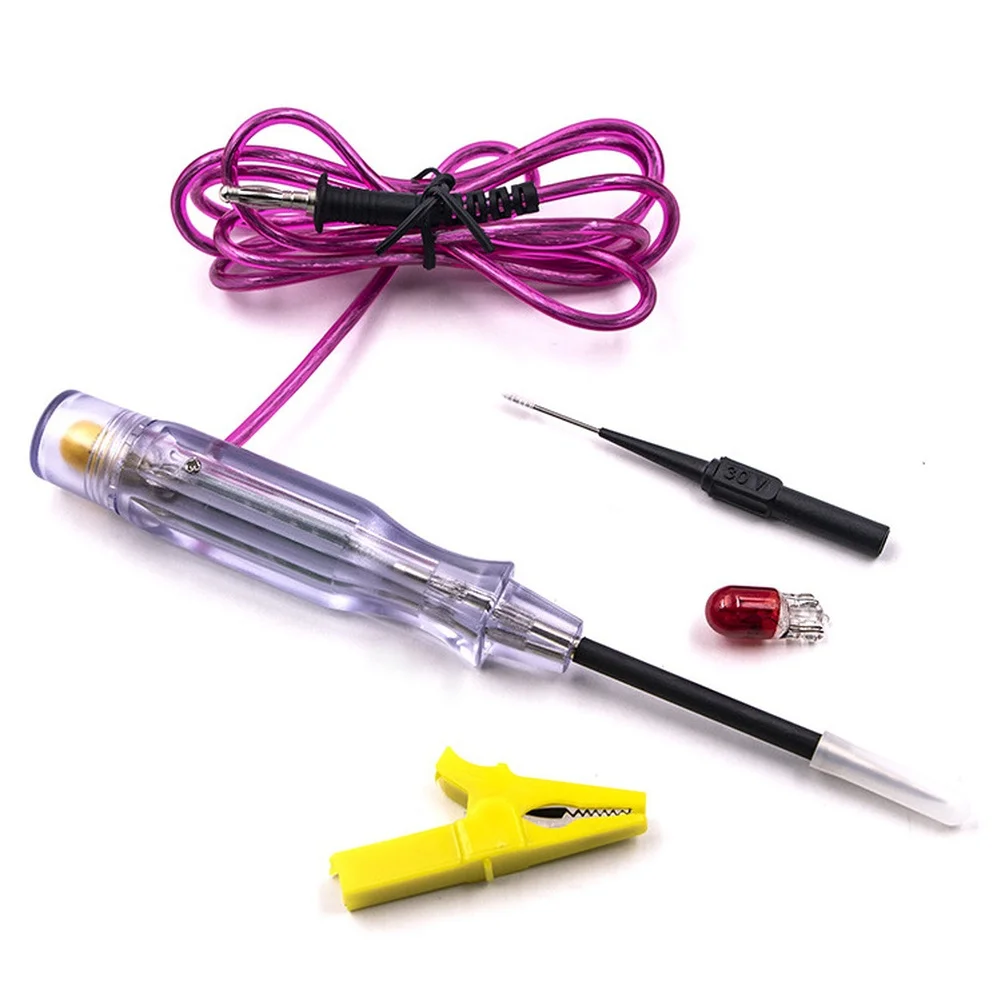 Automotive Voltage Tester Pen with Dual Color LEDs for Detecting Live Circuits Ignition Pulses and Sensor Signal Activity