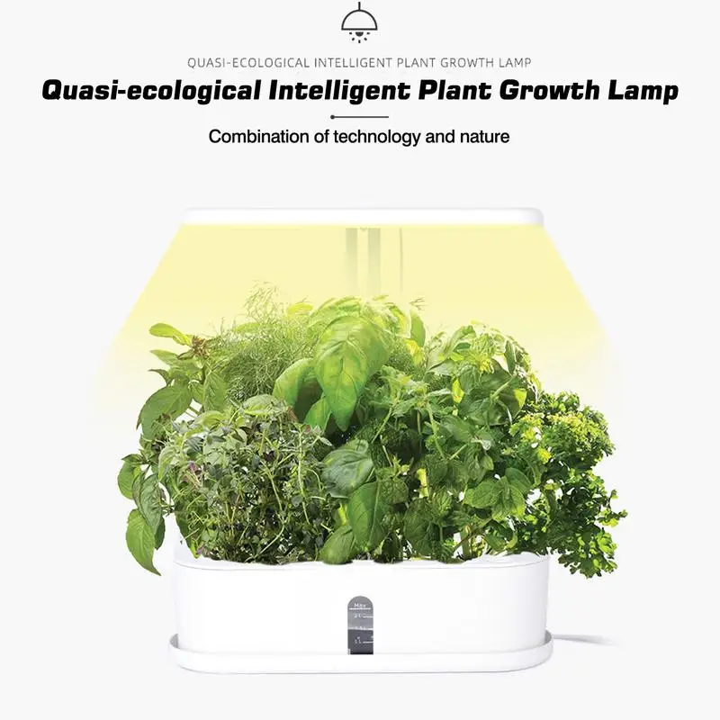 Hydroponic Gardening Systems Indoor Gardening System Full-spectrum Intelligent Plants Germination LED Light For Succulent Plant