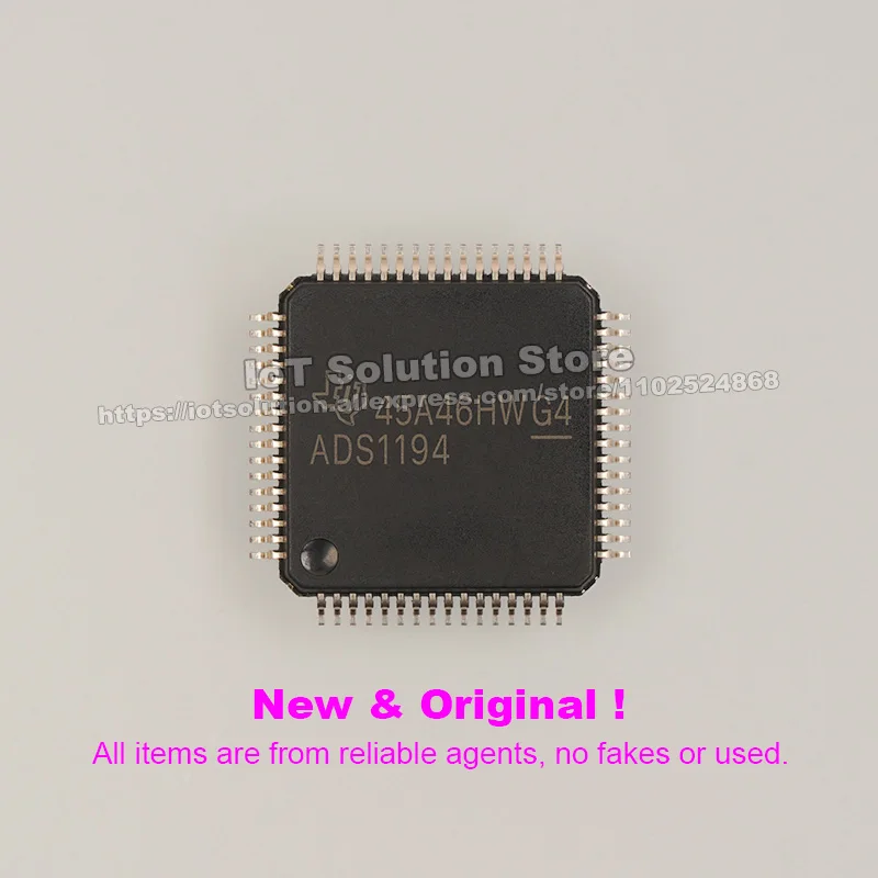 ADS1194CPAGR Medical Biosensing AFEs Chip