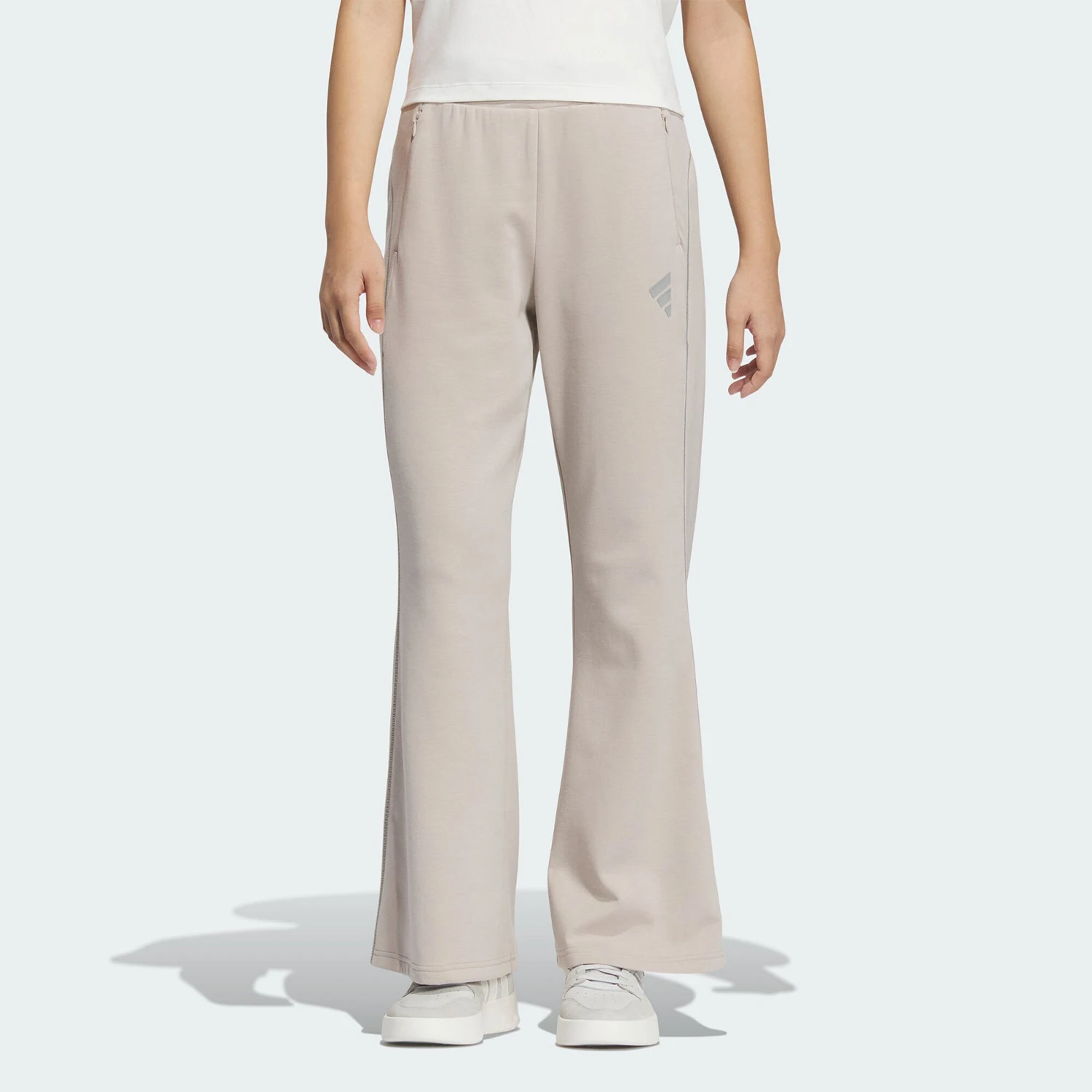 adidas-official-genuine-fustl-w-p-knpt4-women's-casual-bell-bottoms-jm6205